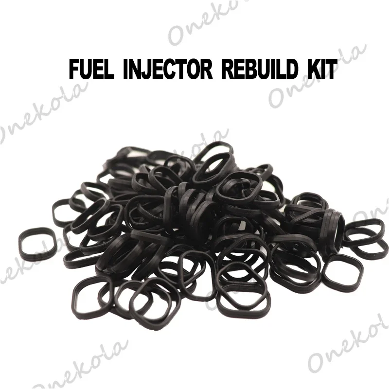 Free shipping 100pieces Fuel Injector rubber seals injector plug seal for fuel injector repair kit for Toyota Lexus Mazda orings