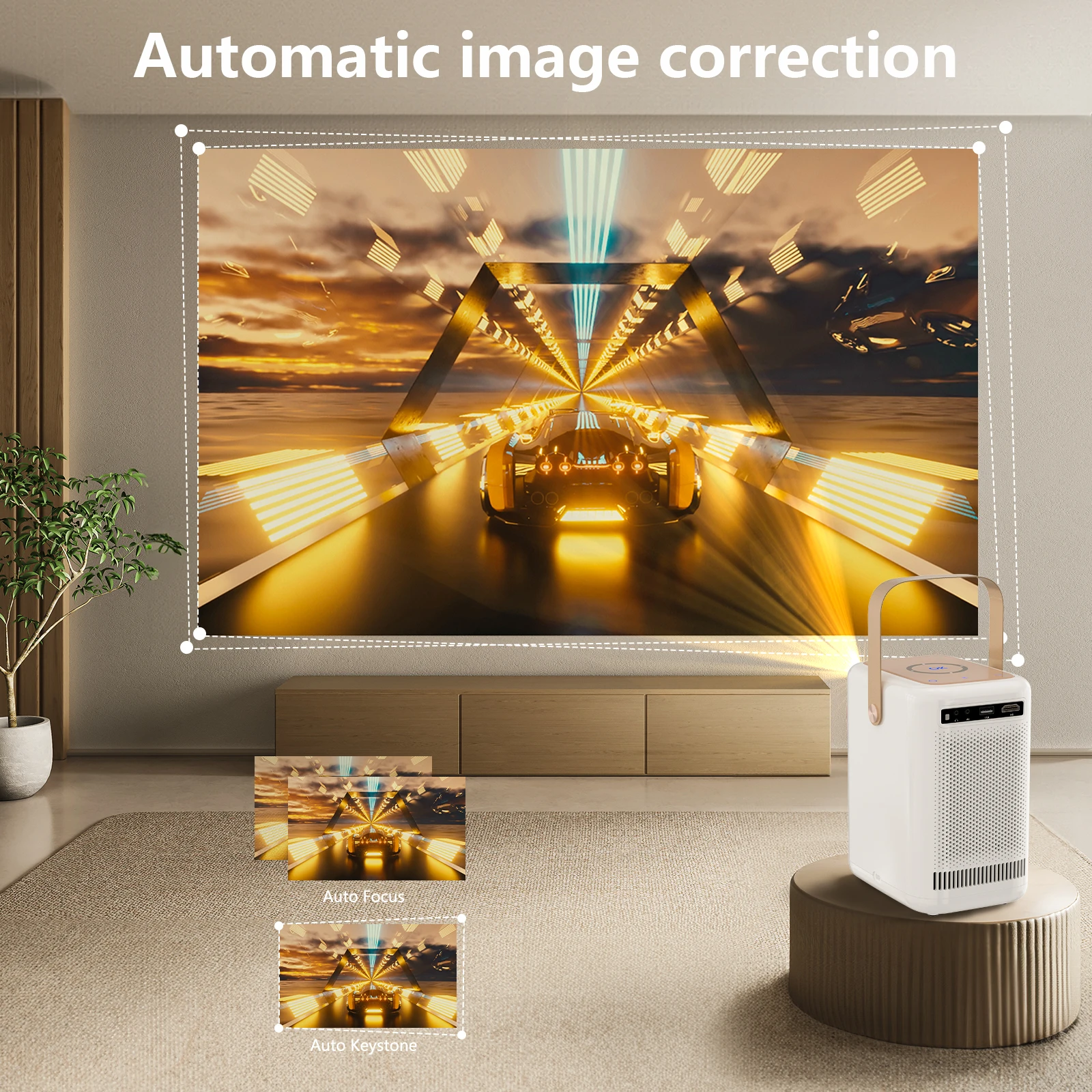 Topfoison L12 temu best hot selling led mini projector portable home tv film android indoor confer lcd tft 4k for projector