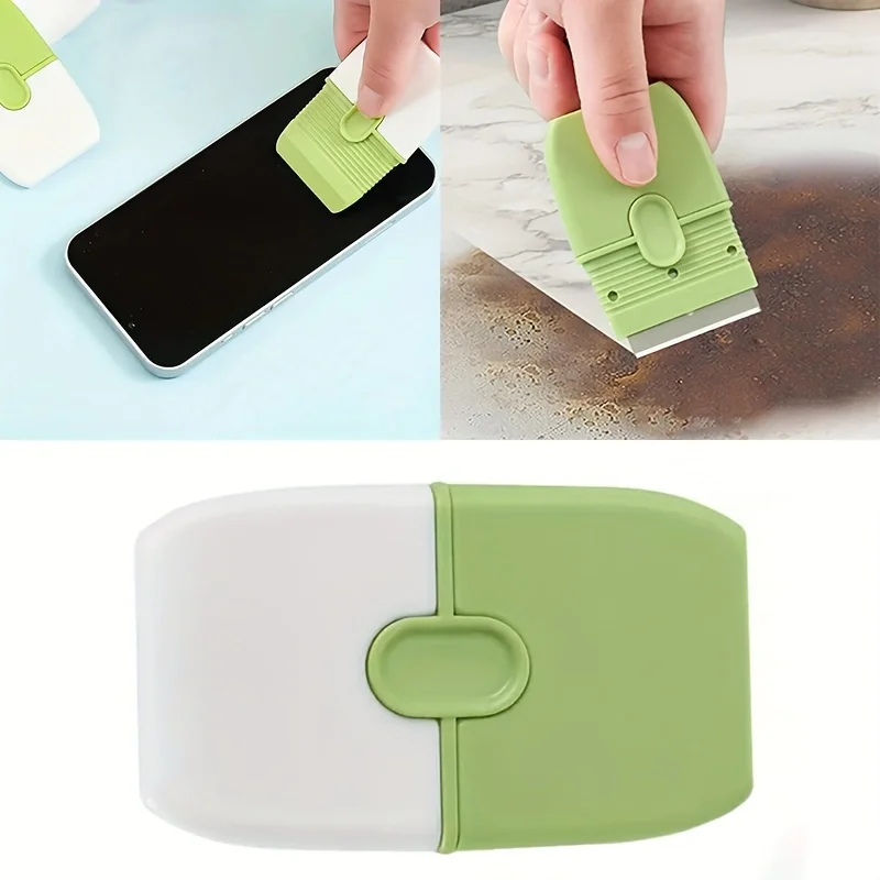 1pc  Portable Tile & Wall Cleaner, Multifunctional Scraping Tool for Home and Outdoor Use