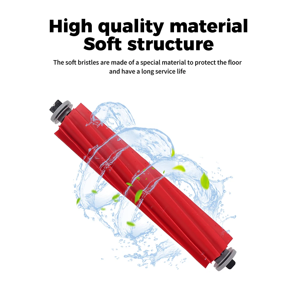 فرشاة دوارة فرشاة رئيسية لـ Roborock G20/G10/G10S/G10S PRO/S7/S8/S7Max/S7MaxV Ultra T7S/T7S PLUS T8 S70 S75 جهاز آلي لتنظيف الأتربة