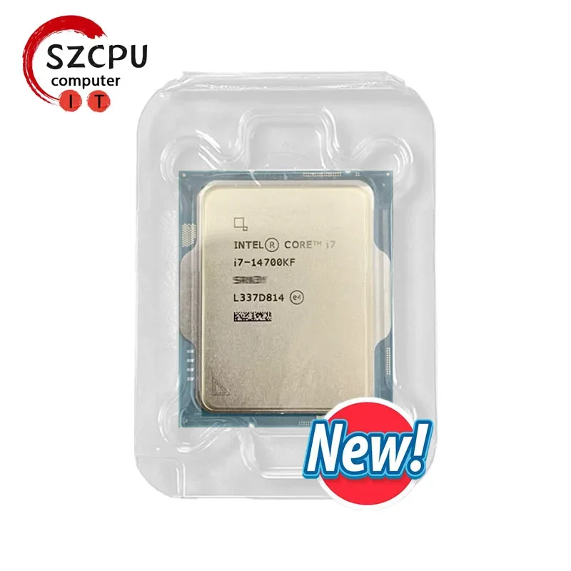 Intel® Core™ i7 s (14th gen) i7 14700KF I7-14700KF 20 Core LGA 1700 CPU New but without Cooler