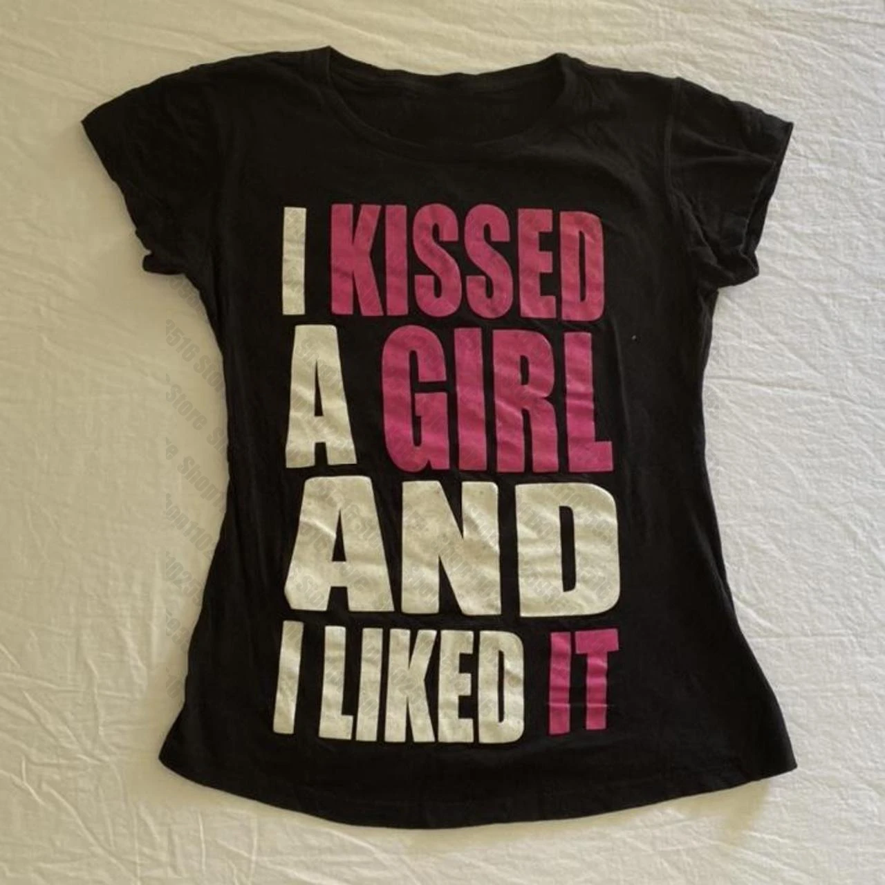 Kpop 90s Vintage Clothes for Women Top Y2k Kitty Aesthetic Clothing Kawaii Women's T-shirts Trashy Y2k 2000s Tops Goth Emo Woman
