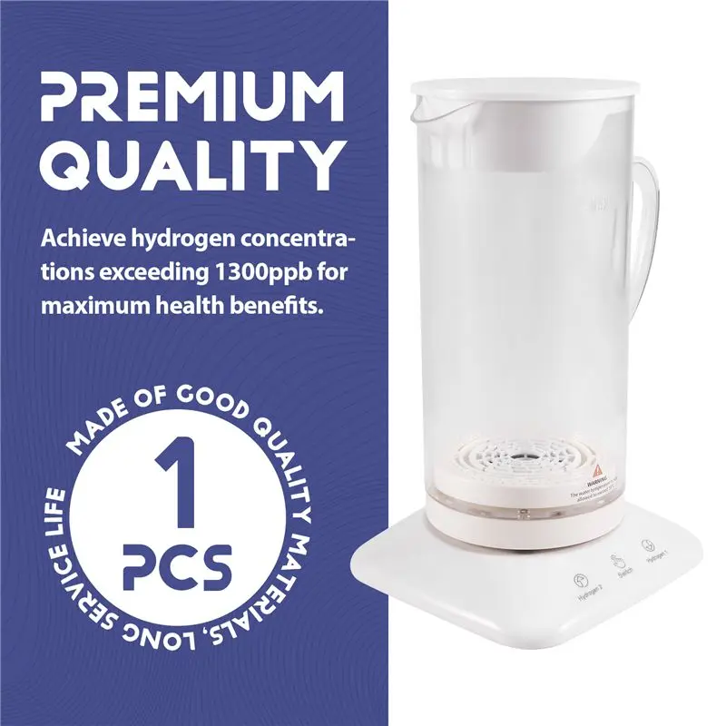 AEE4-1100ML Hydrogen Water Kettle USB Hydrogen Rich Water Generator Kettle Ionized Alkaline Water Electrolysis Pitcher