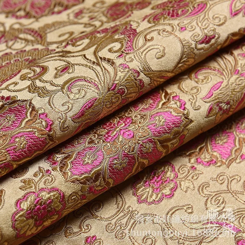 Imitation three or five brocade sofa cushion fabric antique cheongsam and traditional Chinese medicine pillowcase