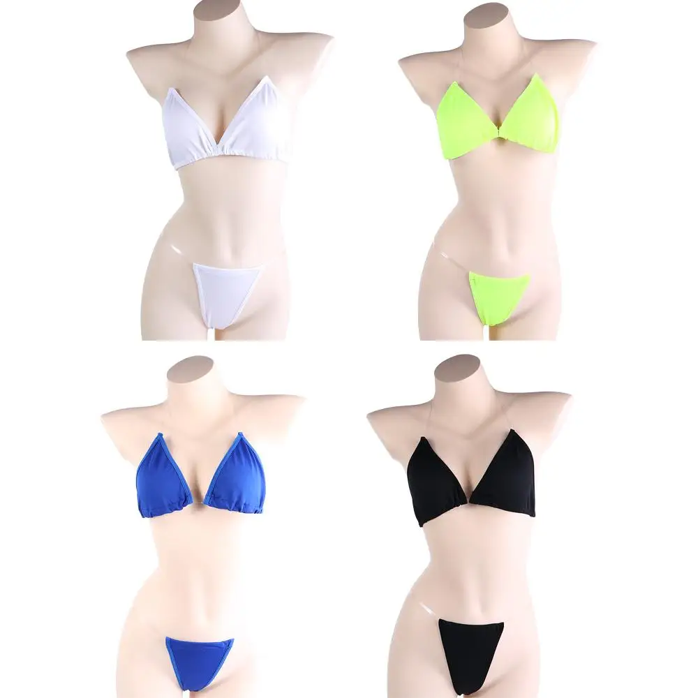 Bra Brief Sets Bralette Transparent Strap Swimming Pants Women Intimates Beachwear Women Bra Sets Swimsuit Suit Bikini