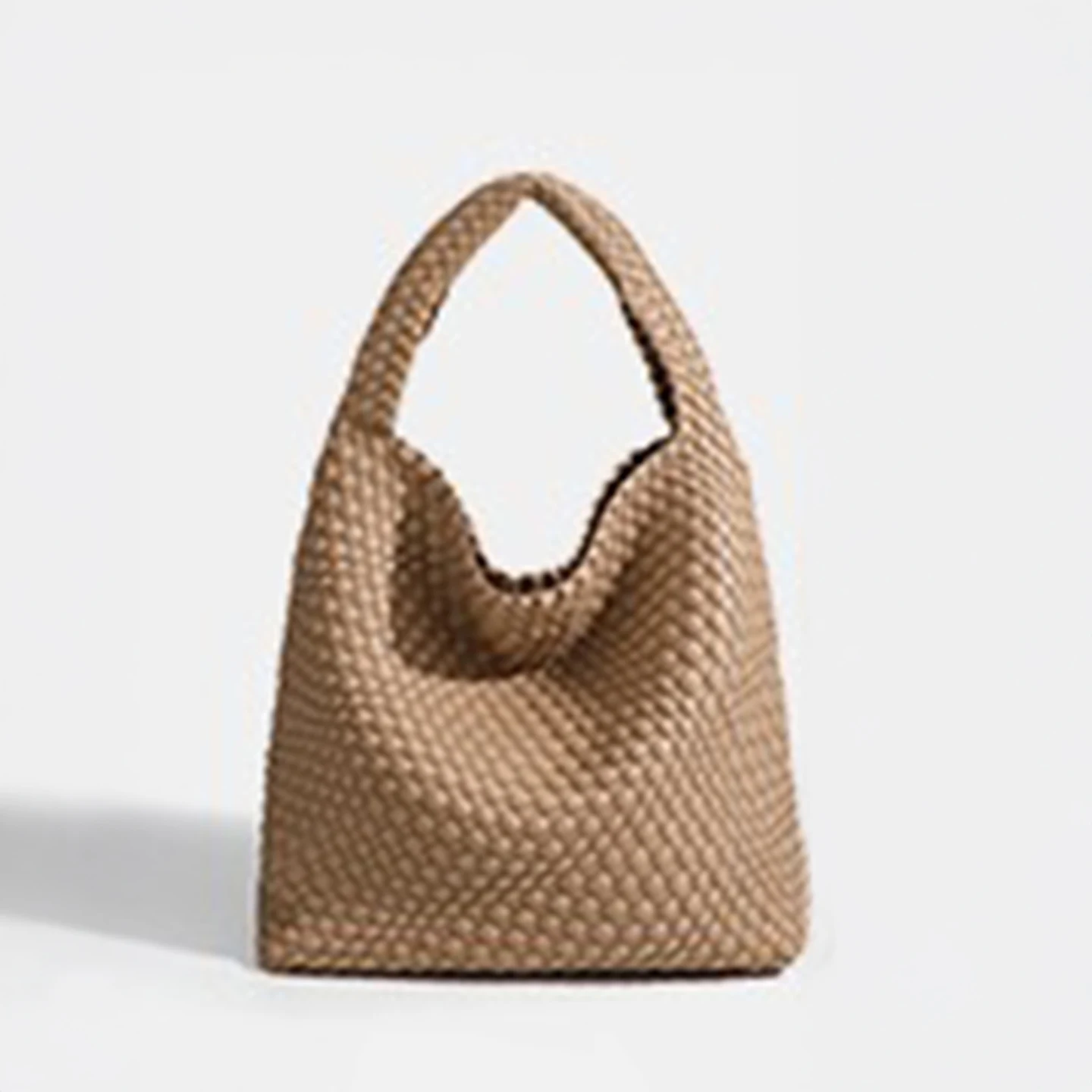 

Mendy Woven Hobo Bags Knitting Bag Women's Commuter Versatile Handheld Shoulder Bag Soft Popular Hand Bag Ladies Designer New In