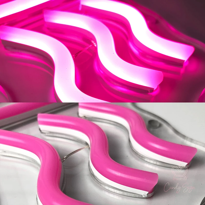 Hair Dryer Neon Sig Salon Decor Led Sign for Hair Beauty Salon Store Room Wall Decor Pink Neon Light Shop Signage