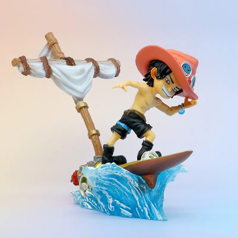 

One Piece Firepower Ship Ace Figure -Anime Pirate King Model, Desktop Decoration Ornament, Collectible Peripheral, Gift for Fans