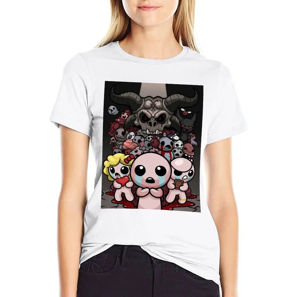 Fresh Game The Binding Of Isaac T-shirt  Campaign Tees Funny Graphic Geek Leisure