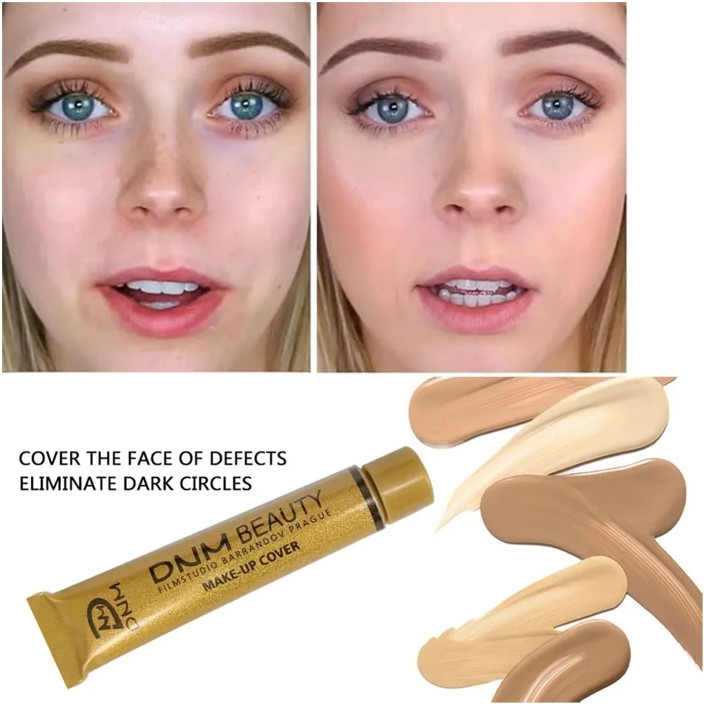 Moisturizing Concealer Face Concealer Long Lasting Cover Dark Circles Acne Pores Contour Concealer Cream Makeup Cosmetics