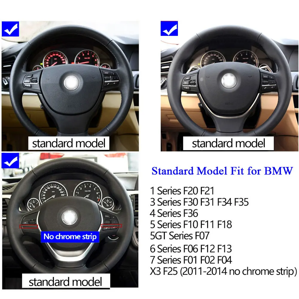 Car Multifunction Steering Wheel Control Buttons Knob Keys For BMW 3 4 5 GT 6 7 Series F30 F35 F34 F36 F10 F11 F12 F07 F01 F02