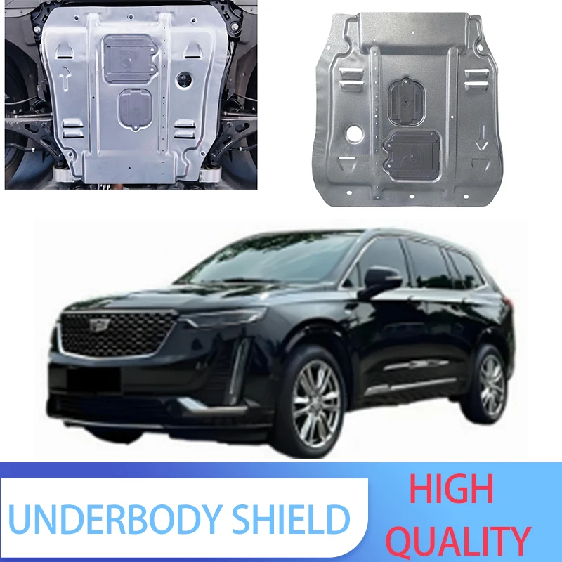 Osłona silnika pasująca do Cadillac XT6 2020-2022, osłona pod silnik, płyta ochronna podwozia.
