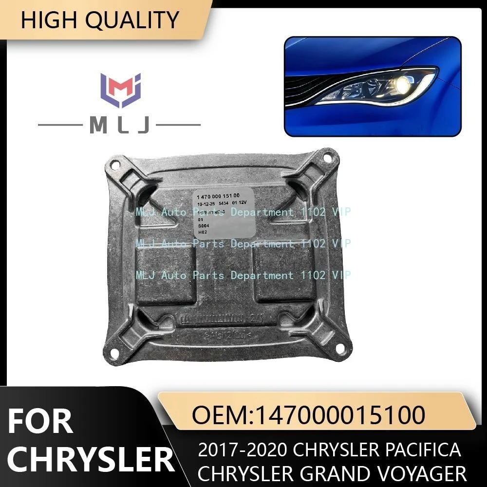 

147000015100 Improved Headlight Driver Control Ballast Module for 2017-2020 Chrysler Pacifica Chrysler Grand Voyager