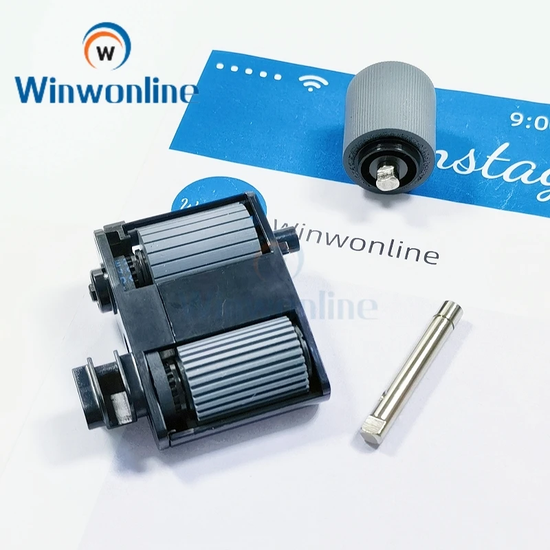 1set High Quality J8J95A 5851-7202 ADF Roller Kit Pickup Roller for HP M 631 632 633 681 682 631 632 633 Printer Accessories