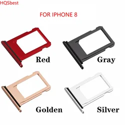 Sim Card Holder Tray With Waterproof Gasket Ring For Iphone 8, 8 PLUS