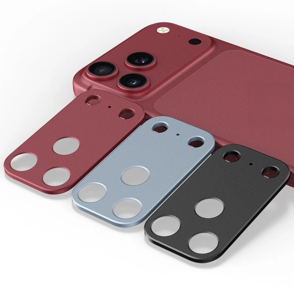 For iPhone 18 17 Pro Max 18Pro Aluminum Metal Rear Camera Lens Protectors Hollow Lens Cover Ring Film Anti scratch