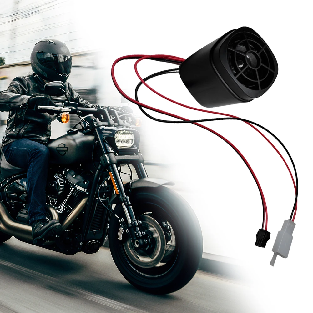 Motorcycle Stereo Universal Motorcycle Speaker Audio Sound System Bluetooth-compatible for 9-100V Electric Scooter Motorbike