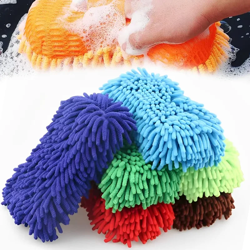 

Car Washer Sponge Coral High Quality Absorbtion Gloves Sponges Detailing Cleaning Brushes Tools Auto Washing Accessories