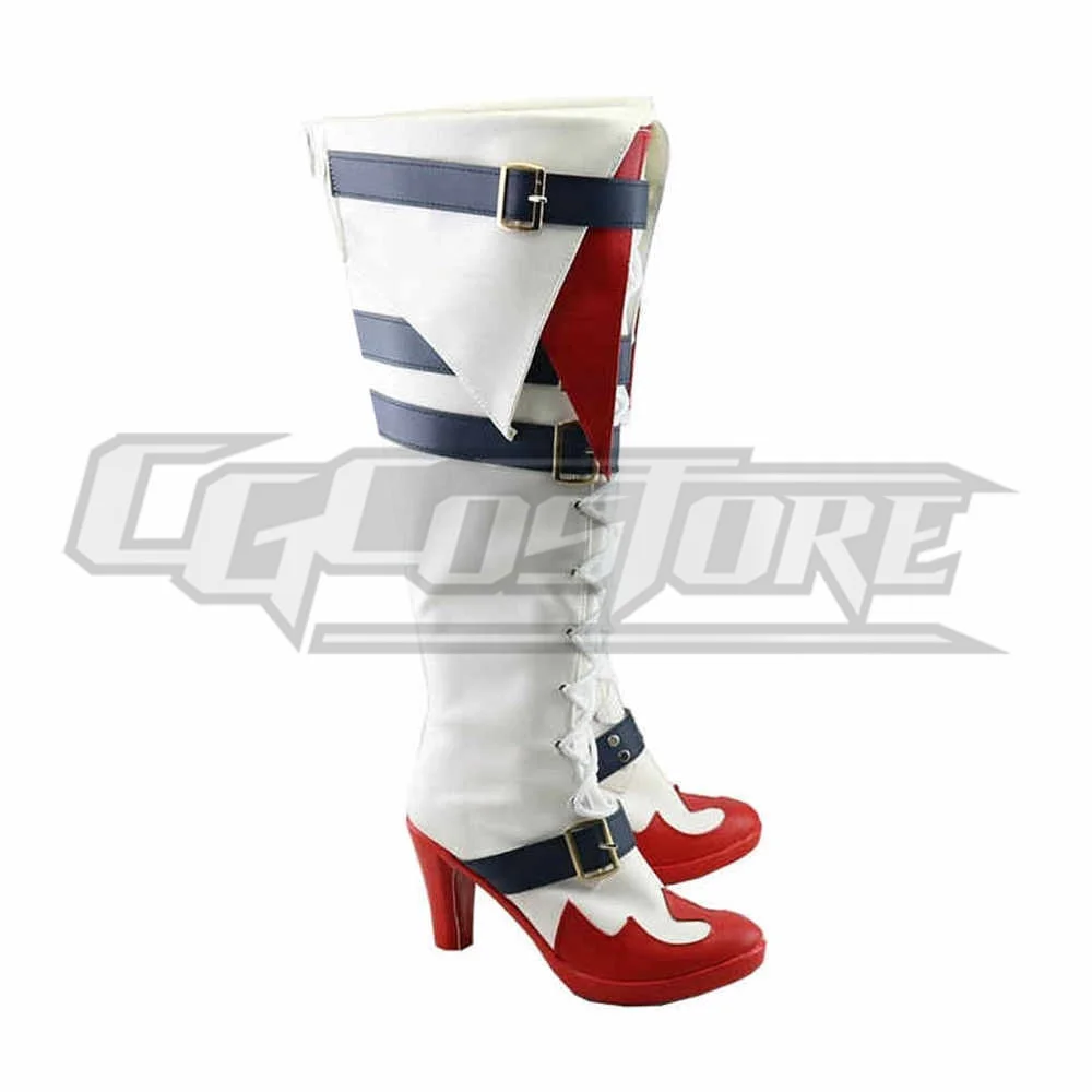 Azur Lane HMS Howe, 32 Botas de cosplay para homens unissex fantasias de personagens de anime calçados frete grátis ACS-6217