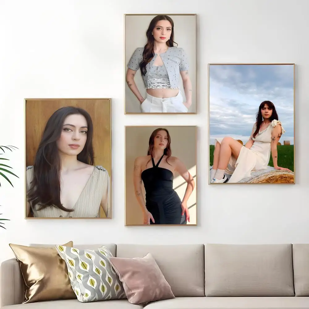 L-Lizzy M-McAlpine Singer Painting Calligraphy Print Canvas Art Pictures Home For Living Room Modern Decor Room Home Decor