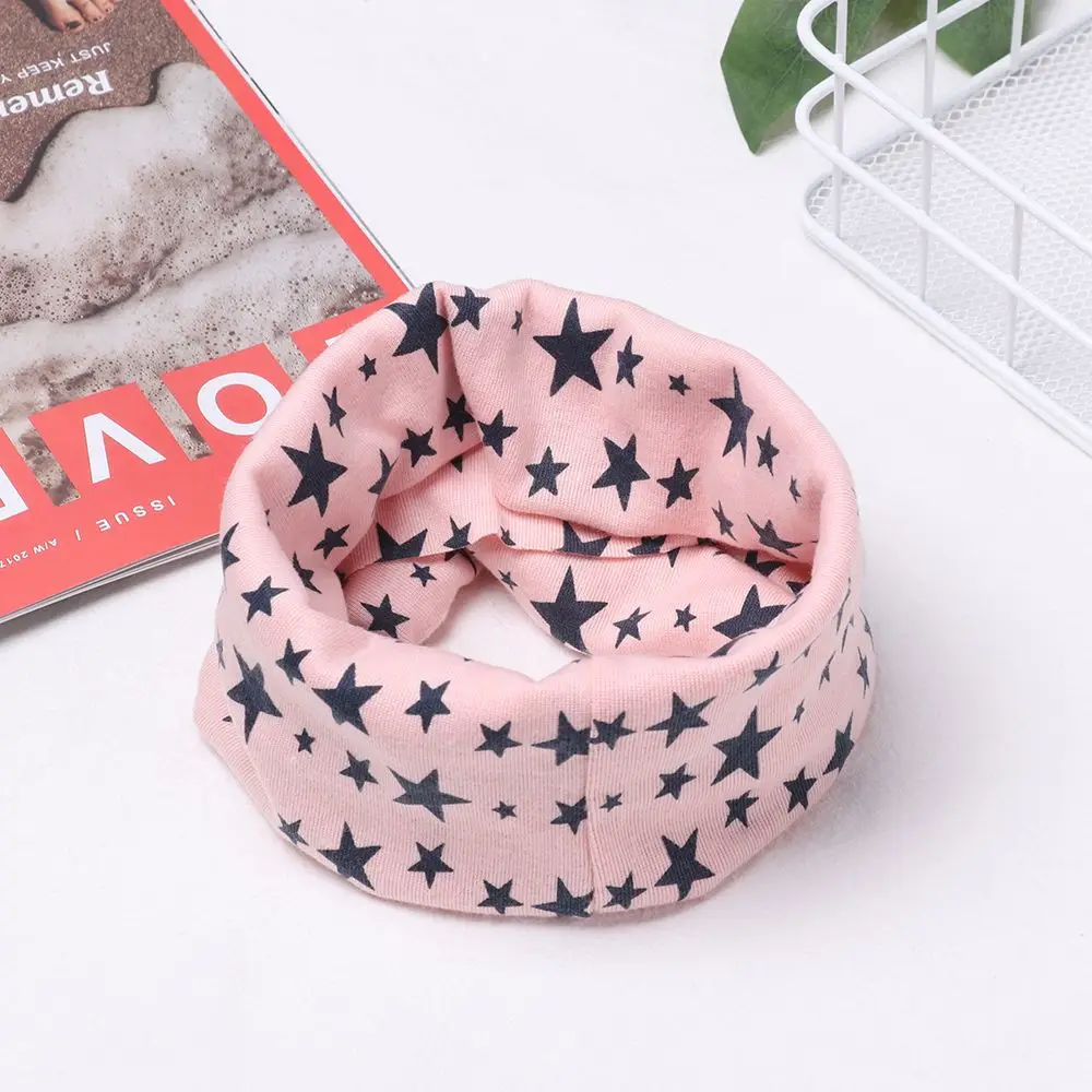 

Уличная ветрозащитная бандана для лица, маска, воротник, шарфы со звездами, снуд, теплый детский хлопковый шарф