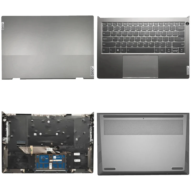 

New Original For Lenovo ThinkBook 14P G2 ACH 2021 Laptop LCD Back Cover Front Bezel Upper Palmrest Bottom Case Keyboard Hinges