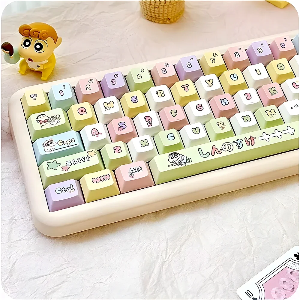 

Anime Xiaoxin, keycaps, cherry PBT keycap set Suitable for HI75 61 84 96 98 99 104 F87 and other keyboards