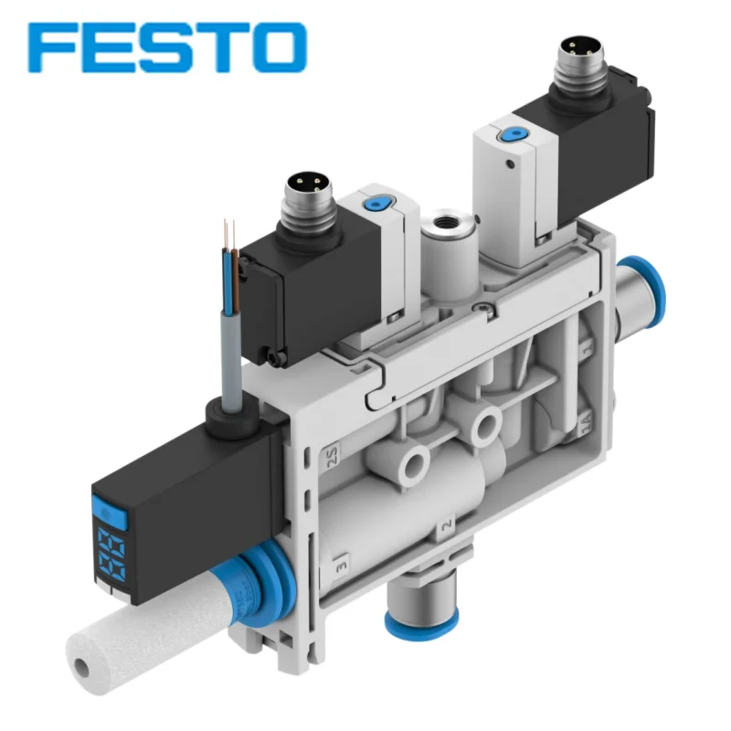 FESTO Vacuum generator 8152242-OVEL-10-H-15-PQ-VQ6-UA-C-A-V1PNLK-R8 Genuine Vacuum generator Lightweight and compact in structur