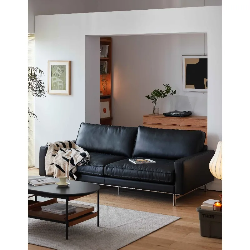 

European Nordic design combination, two multi-purpose sofa apartment living room