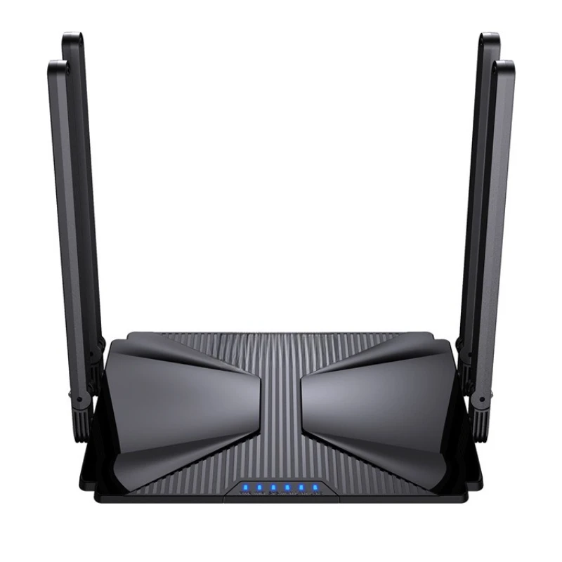 

Dual Band Gigabit Mesh Wireless Router with 5dBi High Gain Quad Antenna Wi-Fi 6