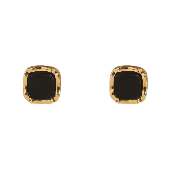 Brincos quadrados versáteis Joias elegantes para os ouvidos Minimalistas, modernos e refinados Brincos de inspiração luxuosa