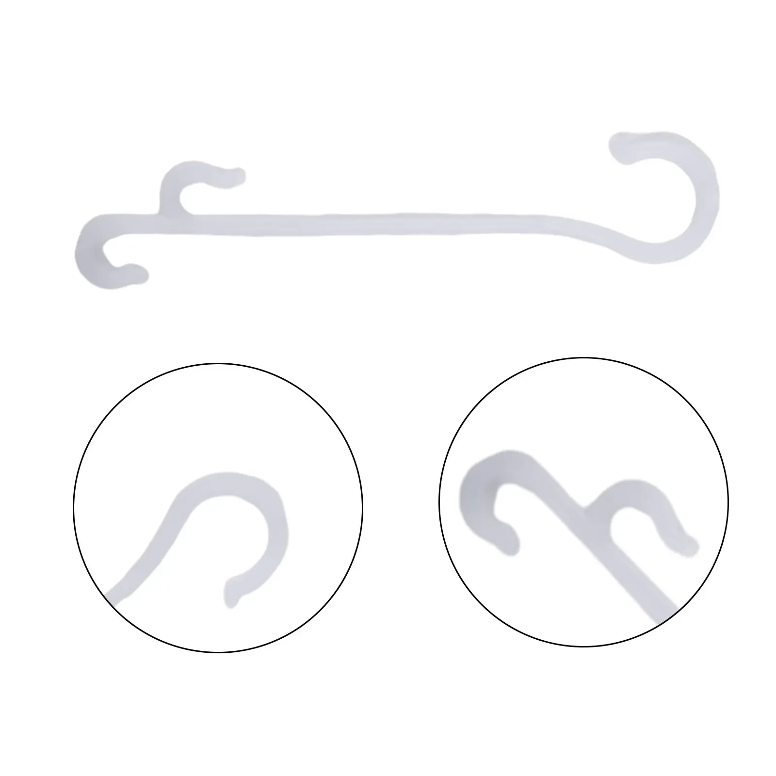 

Plant Saving Support Hooks Flexible and Bendable to Control Growth Direction and Prevent Pinched Fruit (50/100pcs)