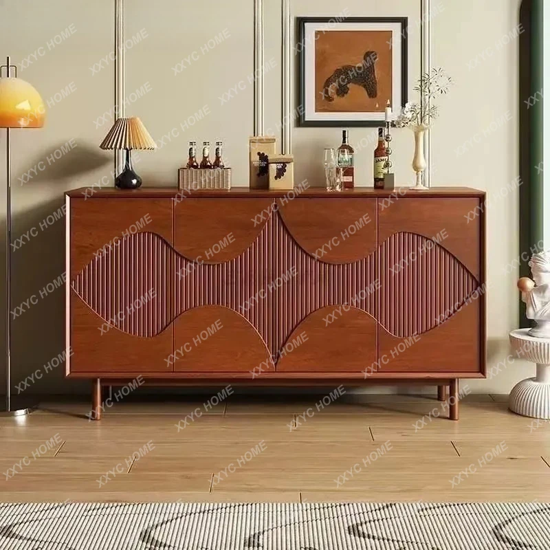 

retro shoe cabinet solid wood entrance foyer modern simple medieval wall storage cabinet