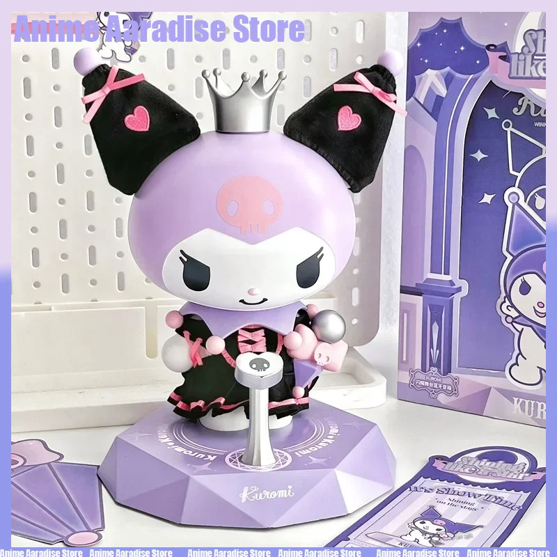 

Kuromi Bluetooth Speaker Clothes Accessories Kawaii Sanrio Kuromi Speaker Gifts Anime Kuromi Action Figures Girls Room Ornaments