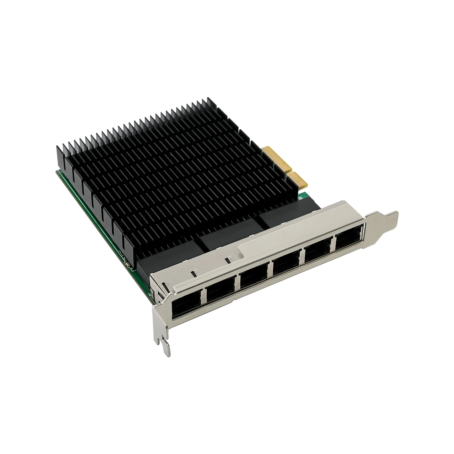 PCIe X4 RTL8125B Seis- 2.5G Cobre Ethernet NIC