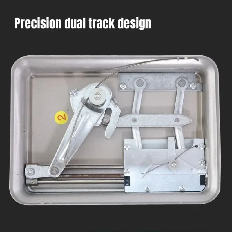 HAPPY 7.8/6.5/5.5mm tubo Dual Track Rolling Machine manovella corpo in lega di alluminio iniettore di sigarette Maker accessori per fumatori