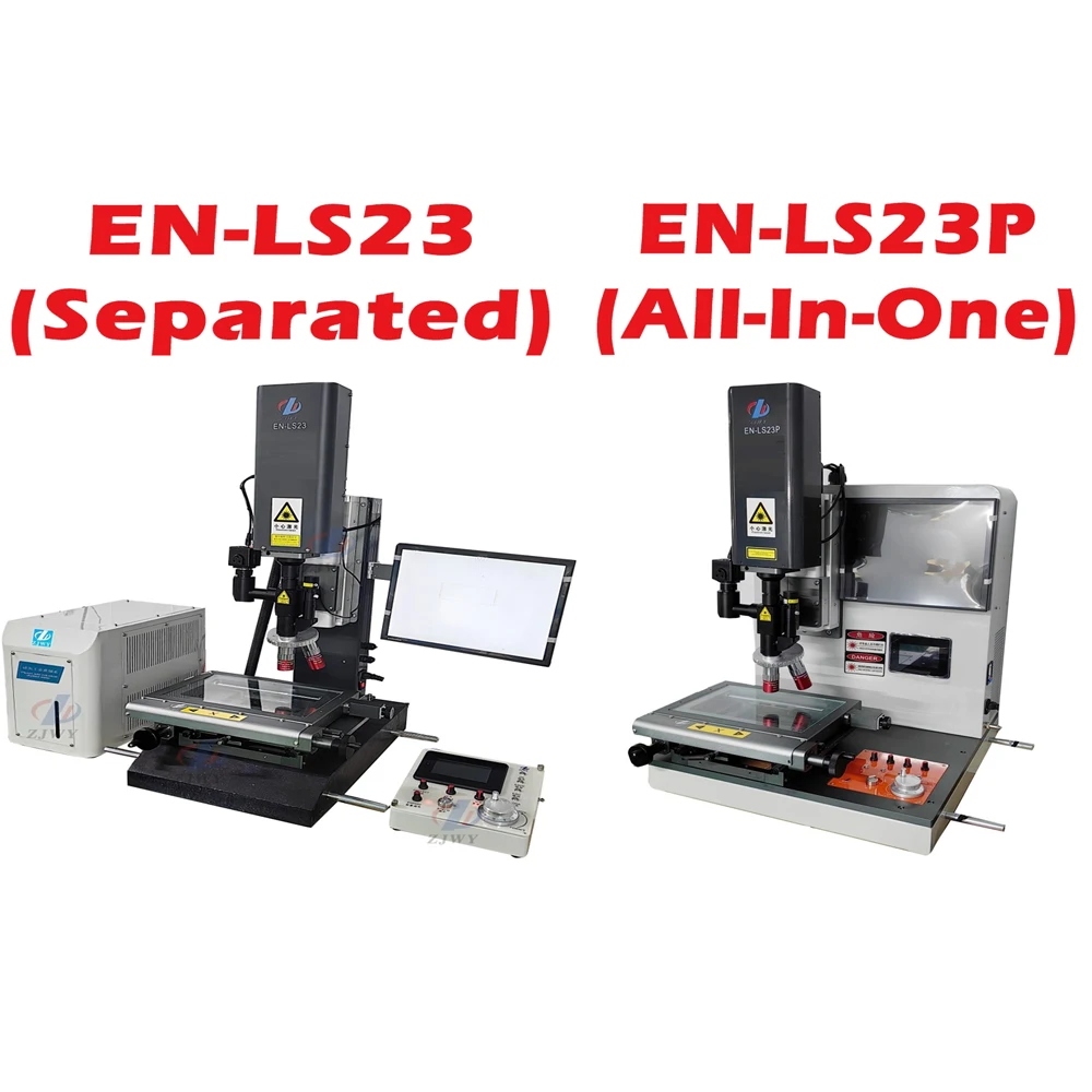 Pulsed Laser Welding Repair Machine Separated or All-In-One EN-LS23 EN-LS23P OLED LCD Circuit ITO Conductive Coating Restore