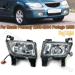 PMFC Car Front Bumper Fog Light Assembily For Mazda Premacy 1998-2004 Protege 1998 BJ B25G-51-680 B25G-51-690 car-styling