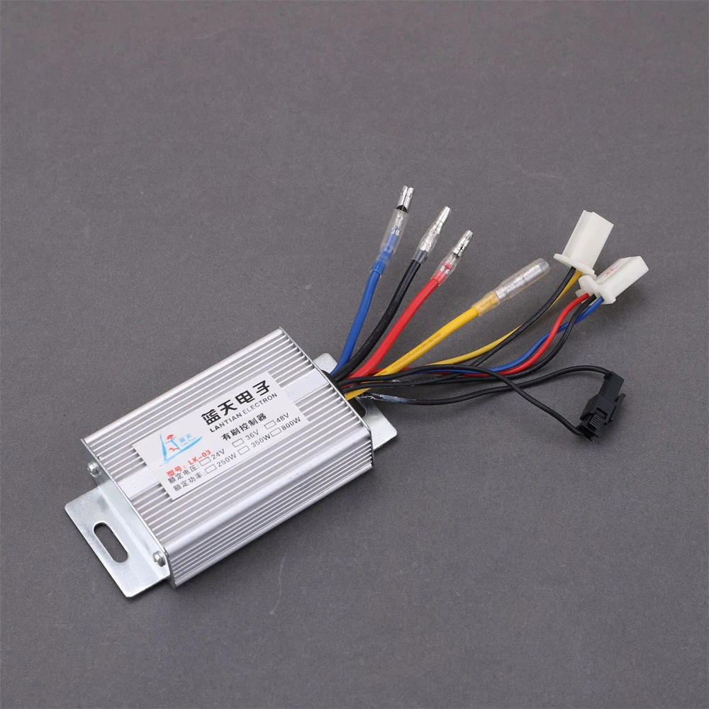 24V 250W Electric Bike Brush Motor Controller DC Electric Controller Electric Bike Motor Driver