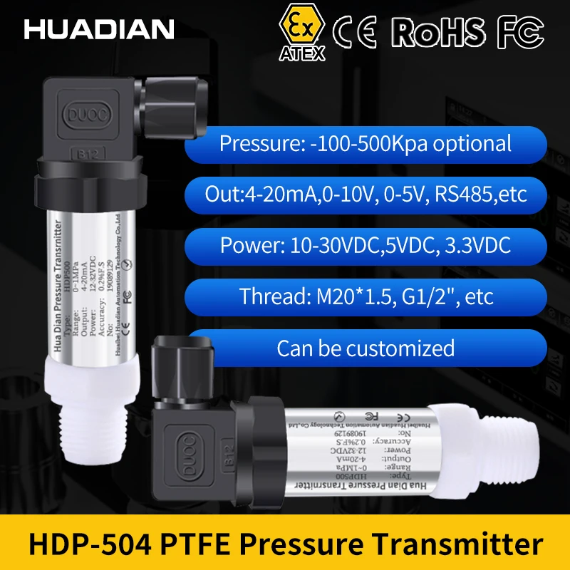 pressure-sensor-chemical-resistant-hirschmann-connection-rs485-modbus-transmitter