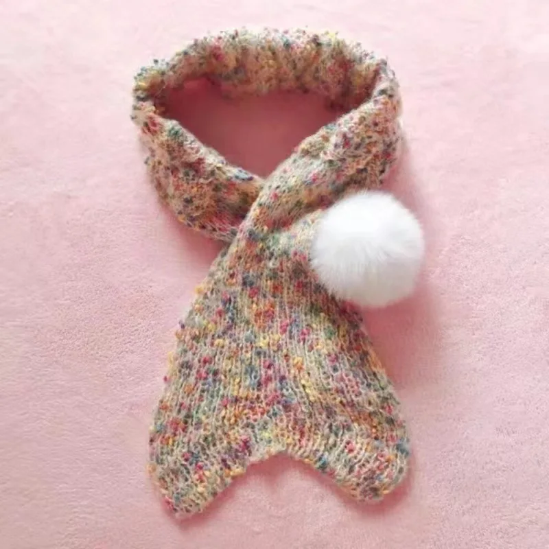 50 جرام/مجموعة الكروشيه 1 رقائق قوس قزح البازلاء طفل الموهير الغزل الحياكة ل معطف قبعة دمية متوسطة سميكة لينة الصوف الموضوع السلس الجلد ودية