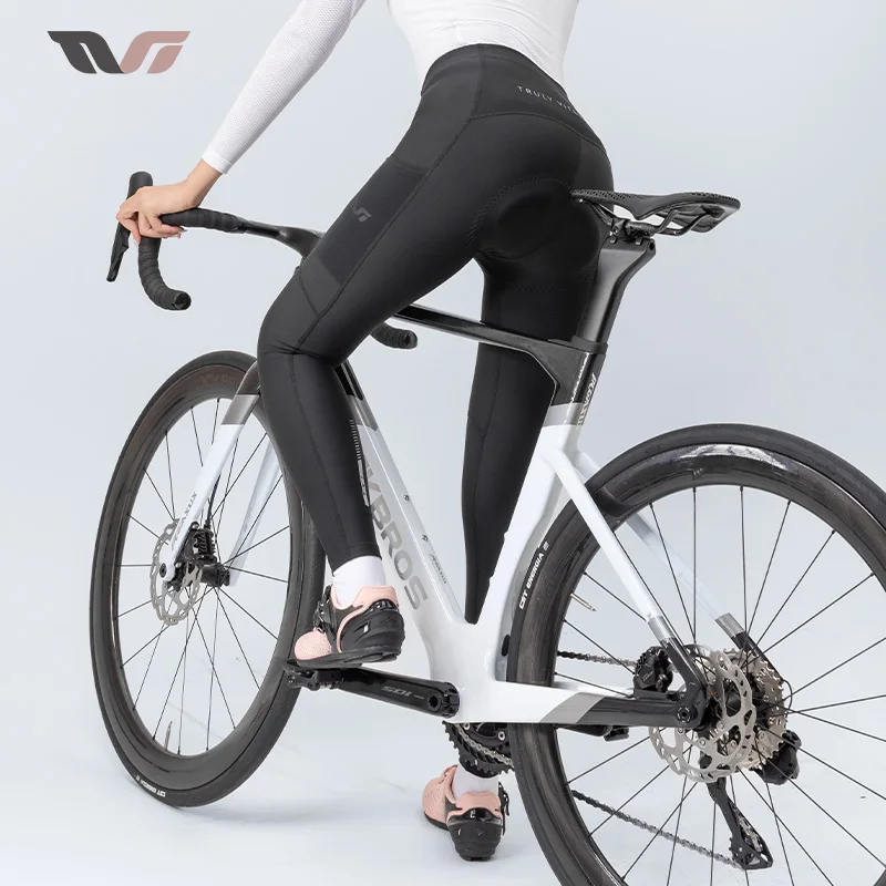 

ROCKBROS TVI Women's Keep Warm Bike Pants Winter Autumn Thermal Fleece Bicycle Riding Trousers Sports MTB Road Cycling Tights