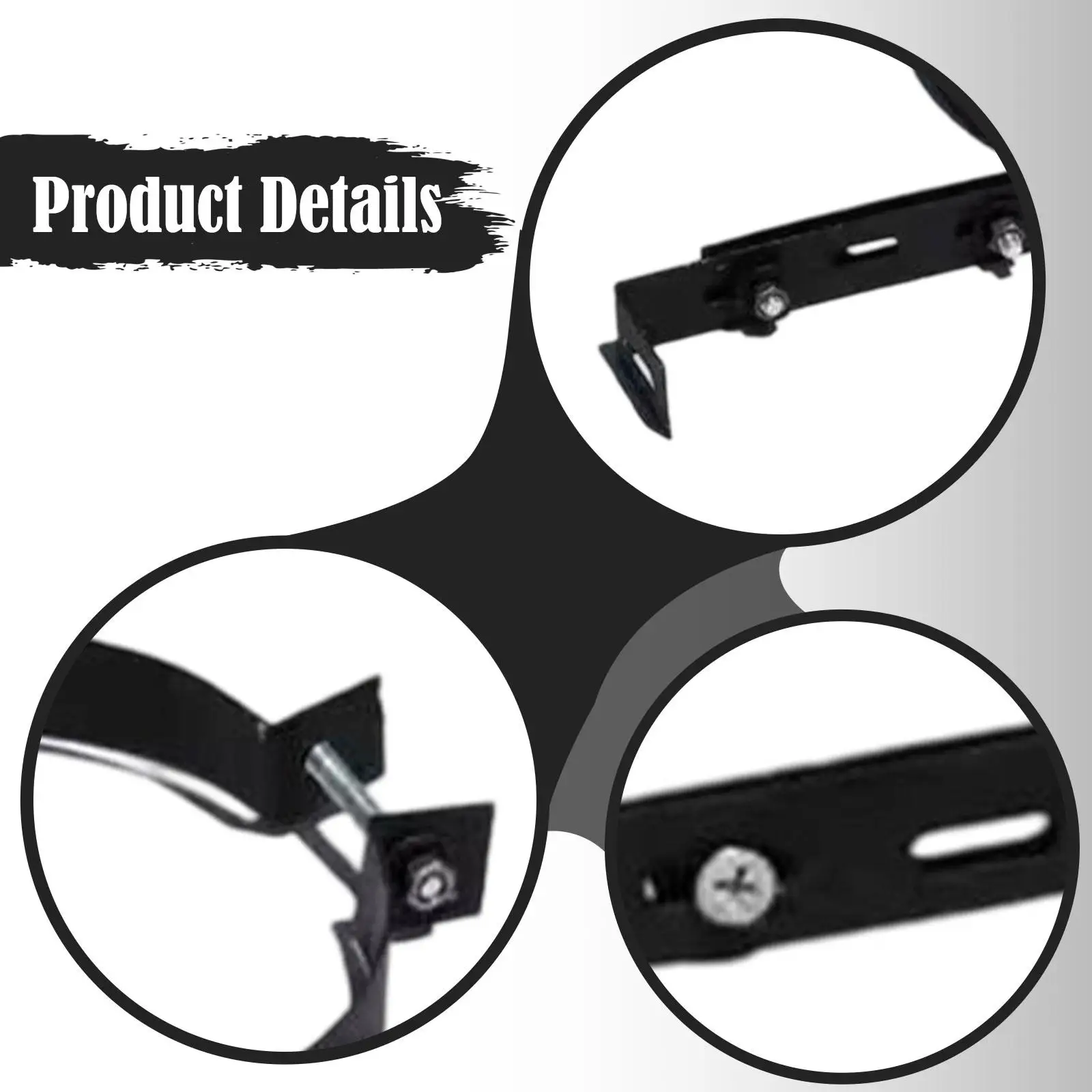 Chimney Pipe Bracket Wall Support Bracket Adjustable Accessory Heat Resistant Sturdy Pipe Hanger Vent Wall Strap