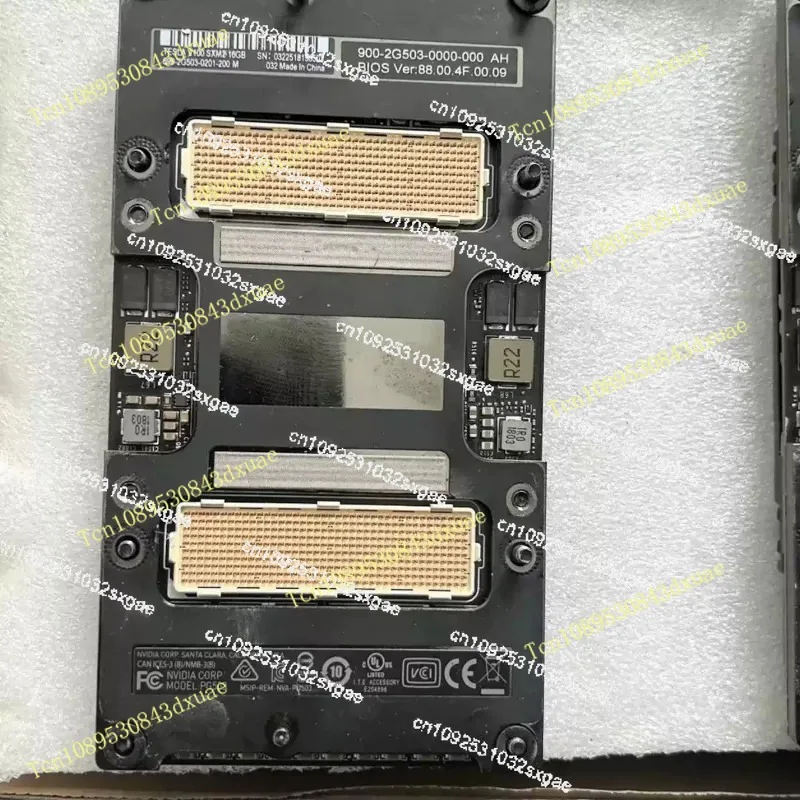 Tesla V100 16G big model training deep learning GPU graphics card SXM2 computing card.