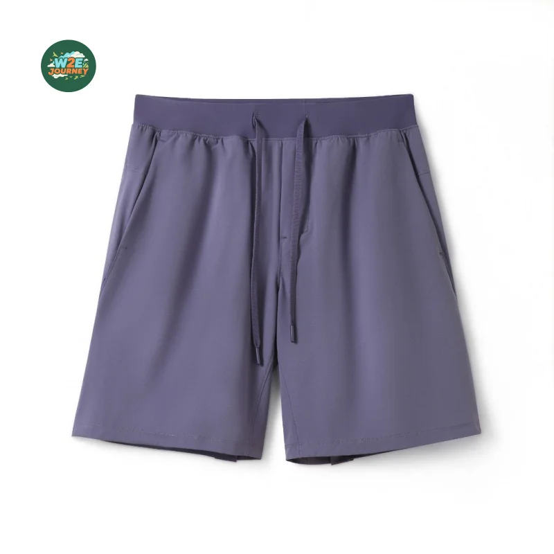 W2EJOURNEY Outdoor Cool Feeling UPF50+ Sun Protection Lightweight Breathable Four-Way Stretch Summer Casual Shorts For Men Women