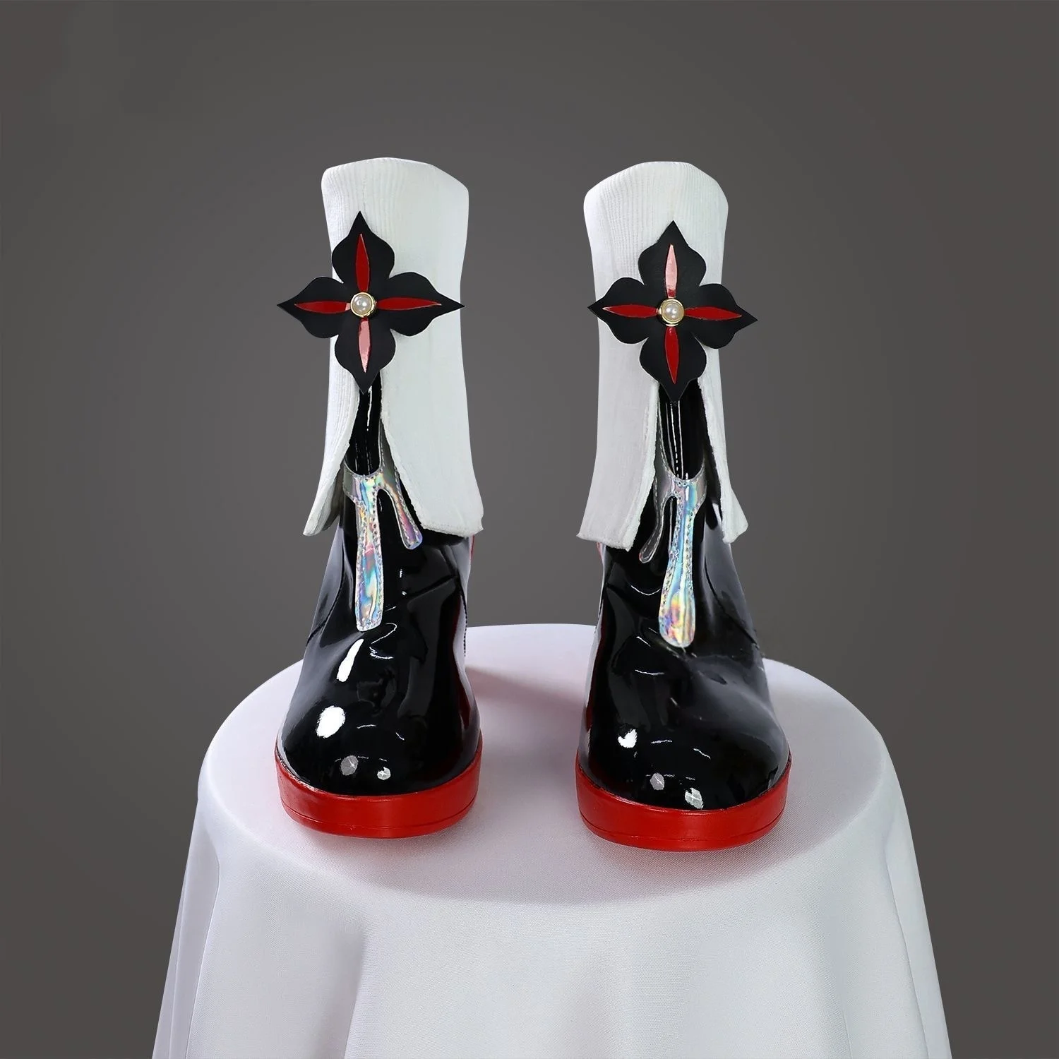 Honkai Star Rail Evernight Cosplay Buty do Gry Anime Evernight Akcesoria Rekwizyty Kostiumy Halloween dla Kobiet i Mężczyzn