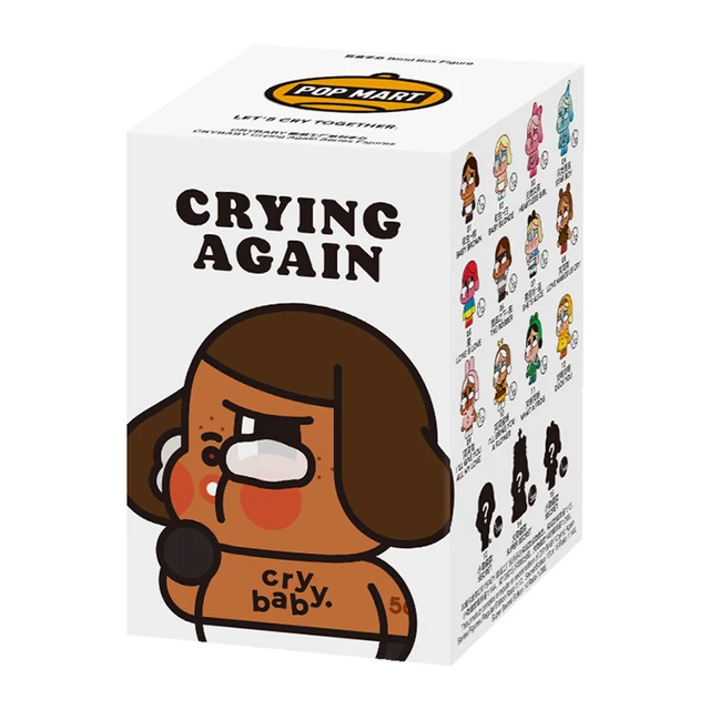 POP MART CRYBABY Crying Again Series Фигурки Mystery Box 1 шт./12