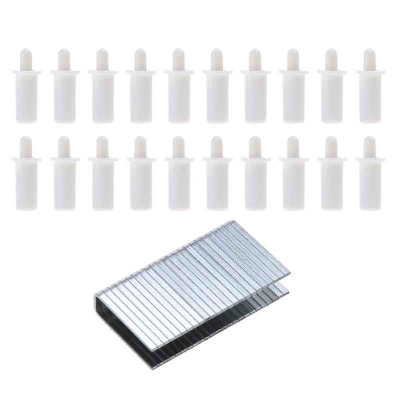 Tilt Rod Louvers for Staples Replacement, Spring Loaded Shutter Pins for Window