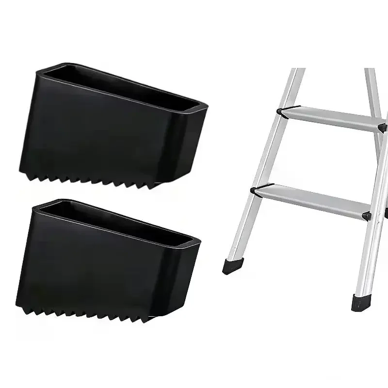 4 Piezas De Tapas Antideslizantes Para Escaleras – Tapas De Repuesto Resistentes Y Texturizadas, Duraderas Para Uso En Interiores/Exteriores.-image