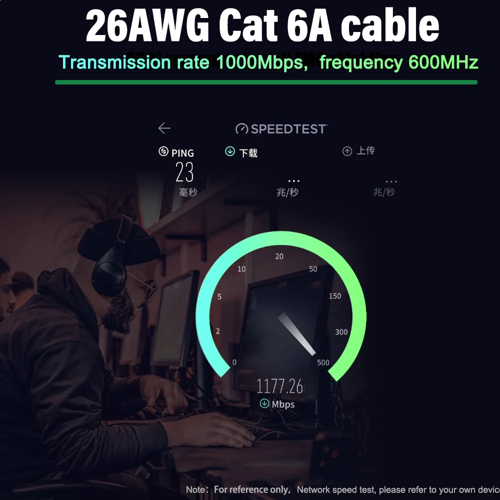 Ethernet LAN komputer sieciowy RJ45 Sping kabel spiralny CAT 6A 8core 26AWG Green PUR Jacket Flexibl rozciągliwy wciągany Coi